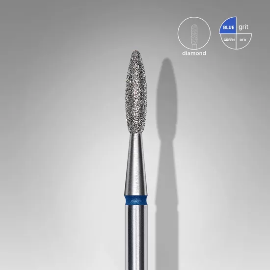 STALEKS Frēze liesma zils, diametrs 2,1 mm / darba daļa 8 mm, FA10B021/8